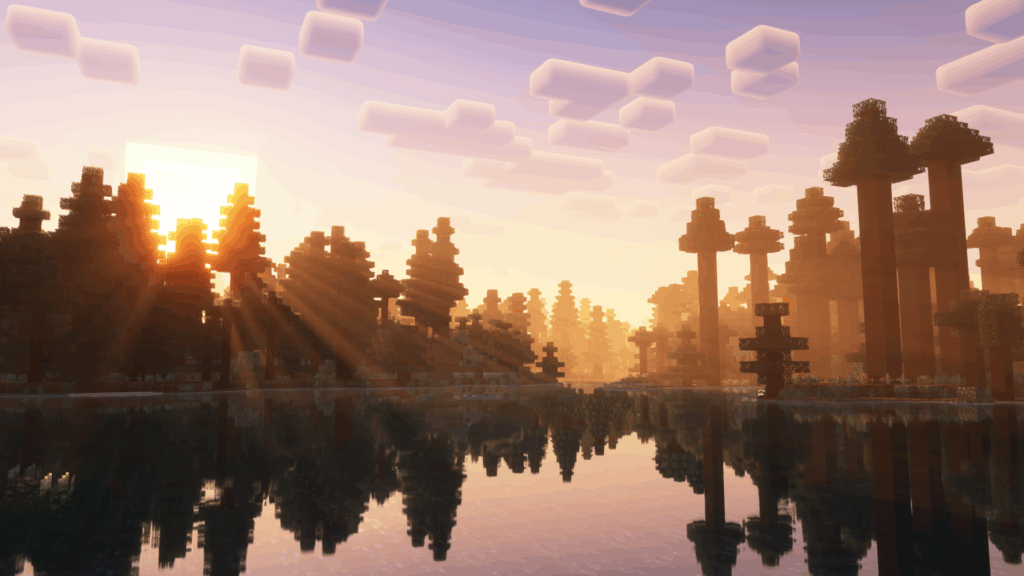 Complementary Shaders - Reimagined Утро в старой тайге